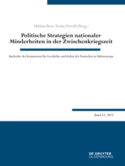 Politische Strategien nationaler Minderheiten in der Zwischenkriegszeit