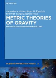 Metric Theories of Gravity - Cover