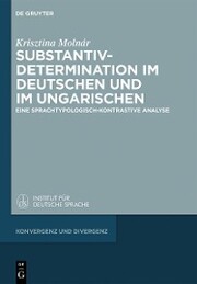 Substantivdetermination im Deutschen und im Ungarischen - Cover