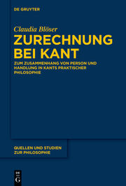 Zurechnung bei Kant - Cover