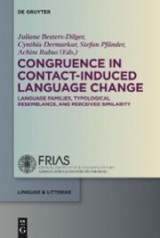Congruence in Contact-Induced Language Change - Cover