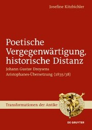 Poetische Vergegenwärtigung, historische Distanz - Cover