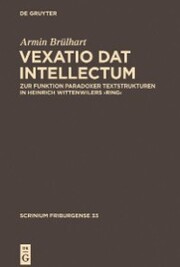 ,Vexatio dat intellectum' - Cover