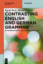Contrasting English and German Grammar - Cover