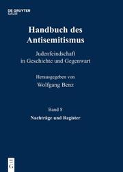 Handbuch des Antisemitismus 8 - Cover