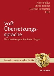 Voß' Übersetzungssprache - Cover