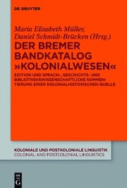 Der Bremer Bandkatalog 'Kolonialwesen' - Cover