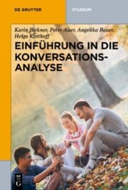 Einführung in die Konversationsanalyse - Cover