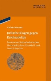 Jüdische Klagen gegen Reichsadelige - Cover