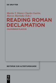 Reading Roman Declamation - Calpurnius Flaccus - Cover