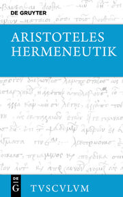 Hermeneutik/Peri hermeneias - Cover