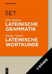Set: Lateinische Grammatik (Panhuis) und Wortkunde (Vischer) - Cover
