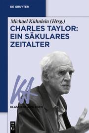 Charles Taylor: Ein säkulares Zeitalter - Cover