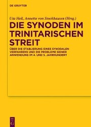Die Synoden im trinitarischen Streit - Cover