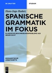 Spanische Grammatik im Fokus - Cover
