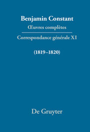 Correspondance générale 1819-1820