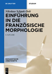 Einführung in die französische Morphologie - Cover
