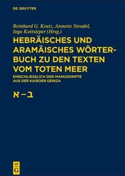 Hebräisches und aramäisches Wörterbuch zu den Texten vom Toten Meer 1 - Cover