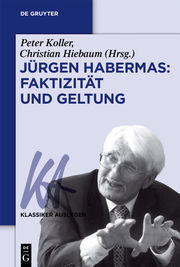 Jürgen Habermas: Faktizität und Geltung - Cover