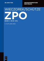 ZPO - §§ 50-127a - Cover
