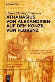 Athanasius von Alexandrien auf dem Konzil von Florenz - Cover