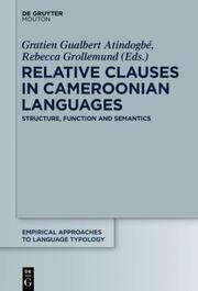 Relative Clauses in Cameroonian Languages - Cover