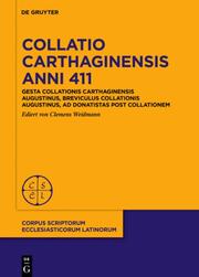 Collatio Carthaginensis anni 411 - Cover