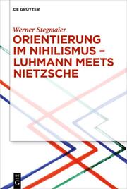 Orientierung im Nihilismus - Luhmann meets Nietzsche - Cover