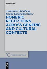 Homeric Receptions Across Generic and Cultural Contexts - Cover