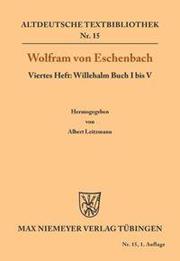 Willehalm Buch I bis V - Cover