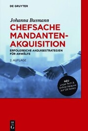 Chefsache Mandantenakquisition - Cover