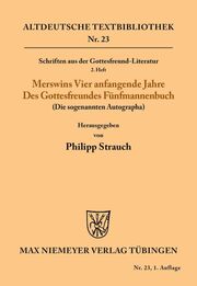 Schriften aus der Gottesfreund-Literatur - Cover