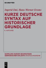Kurze deutsche Syntax auf historischer Grundlage - Cover