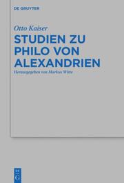 Studien zu Philo von Alexandrien - Cover