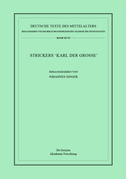 Strickers Karl der Große - Cover