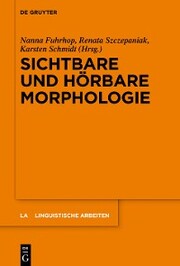 Sichtbare und hörbare Morphologie - Cover