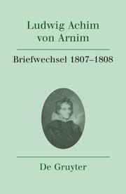 Briefwechsel IV (1807-1808) - Cover