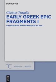 Early Greek Epic Fragments I - Cover