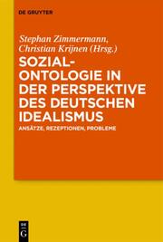 Sozialontologie in der Perspektive des deutschen Idealismus