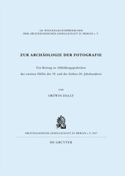 Zur Archäologie der Fotografie - Cover