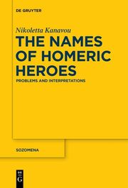 The Names of Homeric Heroes - Cover