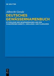 Deutsches Gewässernamenbuch - Cover