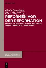 Reformen vor der Reformation - Cover