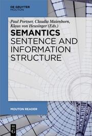 Semantics - Sentence and Information Structure - Cover