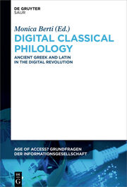 Digital Classical Philology - Cover