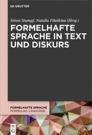 Formelhafte Sprache in Text und Diskurs - Cover