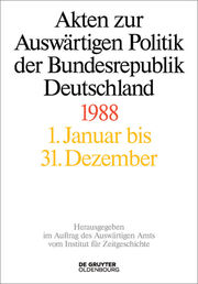 Akten zur Auswärtigen Politik der Bundesrepublik Deutschland 1988 - Cover