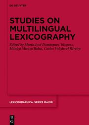 Studies on Multilingual Lexicography - Cover
