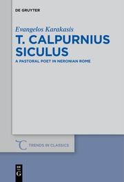 T. Calpurnius Siculus - Cover