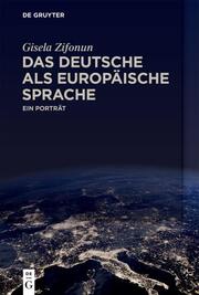 Das Deutsche als europäische Sprache - Cover